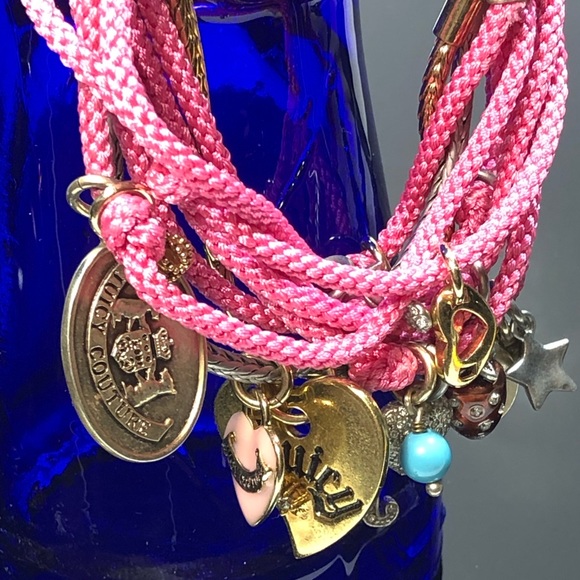 Juicy Couture Jewelry - Juicy Couture Charm Rope Bracelet